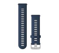 Garmin Correas De Desmontaje Rápido (22 Mm) Azul Oscuro Con Hebilla Plateada