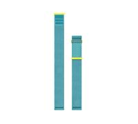 Garmin Correas de desmontaje rápido ComfortFit 22 mm, Amarillo/Turquesa