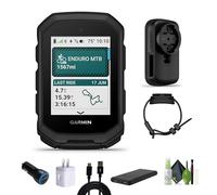 Garmin Edge MTB - Ordenador GPS resistente para bicicleta con soporte de tubo superior para bicicleta de montaña, precargado, mapas de senderos a todo color y seguimiento avanzado del rendimiento para
