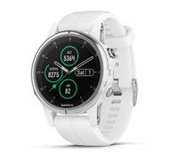 Garmin Fénix 5S Plus Zafiro Blanco con Correa Blanca