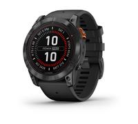 Garmin fēnix 7X Pro Solar, Reloj GPS Multideporte con Carga Solar, Pantalla táctil, Linterna LED, frecuencia cardíaca, mapas, música y 37 días de batería, Negro