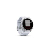 Garmin Fenix 8 AMOLED 43mm Reloj Smartwatch Plateado con Correa de Silicona Blanca