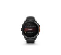 Garmin - Fenix 8 3,56 cm (1.4") AMOLED 47 mm Digital 454 x 454 Pixeles Pantalla táctil Negro Wifi GPS (satélite)