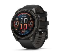 Smartwatch - GARMIN fenix 8, Talla única, Fibre Reinforced Plastic (FRP), Titanio, Negro