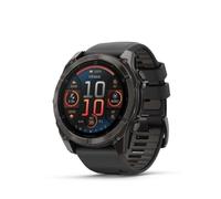 Garmin Fenix 8 Bluetooth GPS 51mm AMOLED Titanio Negro Talla Única Resistencia Agua 10ATM