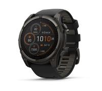 Garmin fenix 8 Bluetooth GPS WiFi 51mm Pantalla Digital Zafiro Titanio Negro Talla Única Resistencia Agua 10ATM SpO2 Pulsómetro Sueño