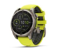 Garmin Fenix 8 GPS Wifi 47mm Pantalla táctil Sapphire Titanio Grafito-Amarillo Multideporte Resistencia 10ATM