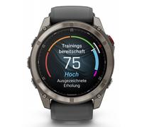 Garmin - fenix 8 Pro 3,56 cm (1.4"") AMOLED 51 mm Digital 454 x 454 Pixeles Pantalla táctil Grafito, Titanio Wifi GPS (satélite)