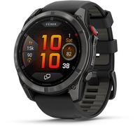 GARMIN Fenix 8 Pro - 51 mm, lente zafiro, gris carbón | Reloj inteligente GPS multideportivo Amoled Premium con 27 días de duración de la batería | Las funciones LTE y Inreach no son compatibles en
