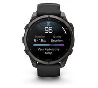 Garmin fēnix 9 Bluetooth GPS 47mm Titanio Correa Silicona Talla Única