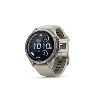 Garmin fēnix 9 Pro, 43mm, Smartwatch Premium Multideporte con LTE, Blanco | Pantalla táctil AMOLED 1,3'', Caja de Titanio, Conectividad Satelital y LTE, Altavoz y Micrófono, hasta 10 días de autonomía