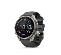 Garmin fēnix 9 Pro inReach LTE 47mm Titanio con correa de silicona en gris
