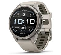 Garmin fēnix 9 Pro, 43mm, Smartwatch Premium Multideporte con GPS, Blanco | Pantalla táctil AMOLED 1,3'', Caja de Titanio, Linterna LED, Mapas, Altavoz y Micrófono Integrado, hasta 10 días de autonomía