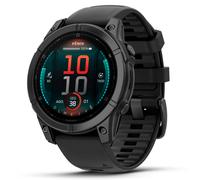 Garmin fēnix E - 47mm - Reloj de Alto Rendimiento GPS Multideporte con Pantalla táctil AMOLED, Frecuencia cardíaca, Mapas y hasta 10 días de autonomía, Acero Gris