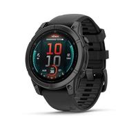 Garmin fēnix E - 47mm - Reloj de Alto Rendimiento GPS Multideporte con Pantalla táctil AMOLED, Frecuencia cardíaca, Mapas y hasta 10 días de autonomía, Acero Gris