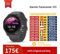 Garmin Forerunner 255 reloj inteligente deportivo 46mm 1,3 ''pantalla a Color 14 días de duración de la batería 4GB RAM NFC Bluetooth Wifi 5ATM impermeable Slate Gray (GPS)