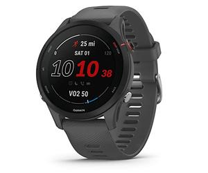 Garmin Forerunner 255, Reloj Inteligente para Correr con GPS, Garmin Pay, Autonomía de hasta 14 Días, Gris Pizarra