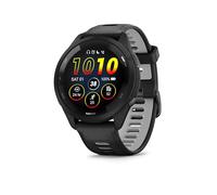 Garmin Forerunner 265 46mm Bisel y carcasa en negro con correa de silicona en negro/gris