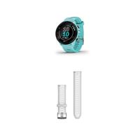 Garmin Forerunner 55 - GPS Running Watch Aqua with 1.04“ Always-On Color Display & Quick Release Band