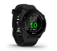 Garmin Forerunner 55, Reloj inteligente para running con GPS, Planes de entrenamiento, Notificaciones y seguimiento del bienestar, Color Negro