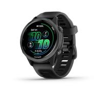 Garmin® Forerunner® 570, 42 mm, Reloj Inteligente avanzado GPS para Correr y triatlón, Pantalla AMOLED, características de Entrenamiento y recuperación, Aluminio Gris Pizarra con Correa Negra