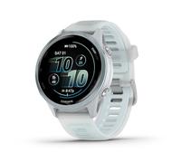 Garmin® Forerunner® 570, 42 mm, Reloj Inteligente avanzado GPS para Correr y triatlón, Pantalla AMOLED, características de Entrenamiento y recuperación, Aluminio Azul Nube con Banda translúcida de