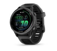 Garmin® Forerunner® 570, 42 mm, Reloj Inteligente avanzado GPS para Correr y triatlón, Pantalla AMOLED, características de Entrenamiento y recuperación, Aluminio Gris Pizarra con Correa Negra