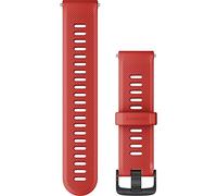Garmin Forerunner 745 - Correa de repuesto de silicona estándar de 18 mm, color rojo, rosso, Contemporáneo