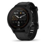 Garmin Forerunner® 955 Solar GPS Running Smartwatch con función de carga solar, adaptado a triatletas, batería de larga duración, negro