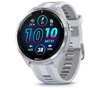 Garmin Forerunner 965 Reloj Inteligente de Cuarzo Unisex, Piedra Blanca/Gris Polvo