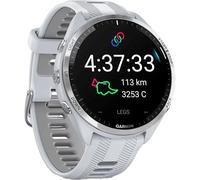 Garmin Forerunner 965 Reloj Inteligente de Cuarzo Unisex, Piedra Blanca/Gris Polvo