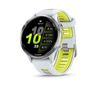 Garmin Forerunner 965 Reloj Inteligente Deportivo GPS Titanium 47mm Pantalla AMOLED Táctil 1.4" Blanco, Compatible con iPhone y Android, Batería 26h, 56g, Forerunner965