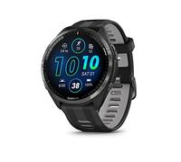 Garmin Forerunner® 965 Running Smart Watch, Pantalla AMOLED Colorida, Medidas de Entrenamiento e información de recuperación, Negro y Gris Polvo, 010-02809-00