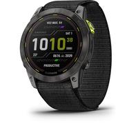 Reloj Garmin Enduro 2 PRO Sapphire Solar, Titan Carbon Gray DLC/ Black Nylon Band 010-02754-01 Talla ONE SIZE