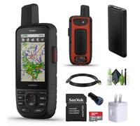 Garmin GPSMAP 67i Rugged Hiking GPS Premium Tecnología de satélite inReach de mano, mensajería bidireccional, SOS interactivo, paquete de mapeo con accesorios