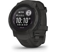 Garmin Instinct 2 Solar, Reloj Inteligente con GPS Resistente al Agua, Carga Solar, Funciones Deportivas, Pulsioximetría, Puntuación de Sueño y Notificaciones del Smartphone, Negro