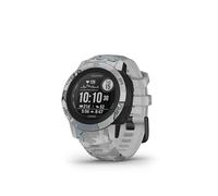 Garmin Instinct 2S Camo, Reloj inteligente con GPS resistente al agua, funciones deportivas, pulsioximetría, puntuación de sueño y notificaciones del smartphone, Gris