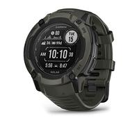 Garmin Instinct 2X Solar, Reloj Inteligente con GPS Resistente al Agua, Carga Solar, Funciones Deportivas, Pulsioximetría, Puntuación de Sueño y Notificaciones del Smartphone, Verde