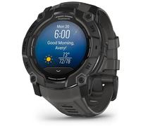 Garmin Instinct 3, Reloj Inteligente con GPS, Pantalla AMOLED de 50 mm, Resistente al Agua, Aplicaciones Deportivas integradas, Monitorización de la Salud, Linterna LED, hasta 24 días autonomía, Negro