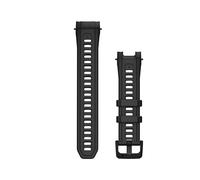 Garmin Instinct 3 - Correa de repuesto para reloj inteligente de 45 mm, accesorio original, color negro, negro, talla única, Moderno