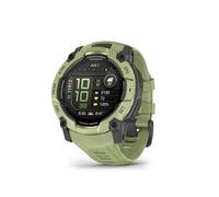 Garmin Instinct 3, Reloj Inteligente con GPS, Pantalla AMOLED de 50 mm, Resistente al Agua, Aplicaciones Deportivas integradas, Monitorización de la Salud, Linterna LED, hasta 24 días autonomía, Verde