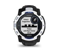 Garmin Instinct 3 Solar Reloj Deportivo Inteligente GPS, Pantalla Táctil MIP 1.1 pulgadas, 50 mm, Blanco, Monitor Cardíaco, Batería 40 Días, Resistencia al Agua 10 ATM