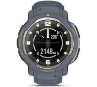 Garmin Instinct Crossover, Reloj Inteligente híbrido, Azul Granito