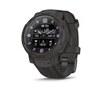 Garmin Instinct Crossover Solar - Reloj Inteligente híbrido Resistente con Capacidad de Carga Solar, manecillas analógicas y Pantalla Digital, Grafito, Ajustable