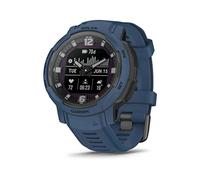 Garmin Instinct Crossover Solar, Smartwatch híbrido, 45 mm, Carga Solar, Diseño Rugged y Manecillas Super-Luminova, Tiempo de 70 Días, +30 Deportes, GPS, Cardio, SpO2, Activity Tracker (Tidal Blue)