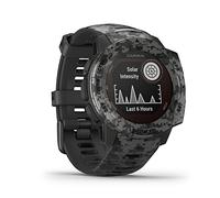 GARMIN Instinct Solar Camo Edition Gps Watch Graphite Camo - Cardio GPS watch - Gris - EU Unica