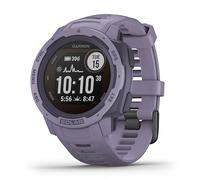 Garmin Instinct Solar, Reloj inteligente con GPS resistente al agua, Función de carga solar, Funciones deportivas, pulsioximetría y notificaciones del smartphone, Color Coral