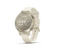 Garmin Lily 2 Active - Smartwatch Deportivo Femenino con GPS, Pantalla Táctil, Beige Lunar Gold, 38 mm, Correa de Silicona