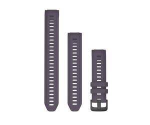 Garmin Pulsera de Repuesto de Silicona Intercambiable, Adultos Unisex, Morado, 20 mm