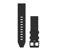 Garmin QuickFit 22 - Correa de reloj de piel negra